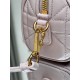 Dior Groove 16 Mini Bag Macrocannage Calfskin Pink High