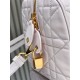 Dior Groove 25 Bag Macrocannage Calfskin Pink High