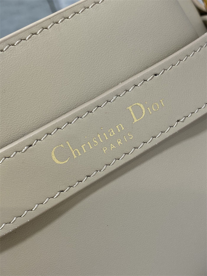 C'est Dior Bag Medium CD-Embossed Calfskin Beige High