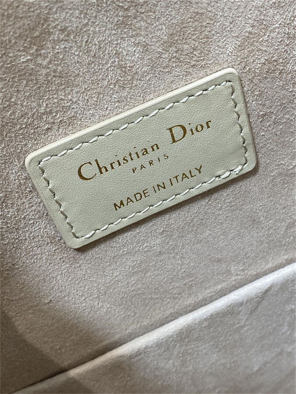 C'est Dior Bag Medium CD-Embossed Calfskin Beige High