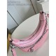 Louis Vuitton LOOP Handbag Ostrich leather N85900 Pink High