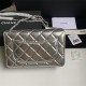 Classic Wallet on Chain AP0250 Lambskin Silver B