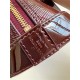 Louis Vuitton Alma BB Bag Epi Leather M40301 Burgundy High