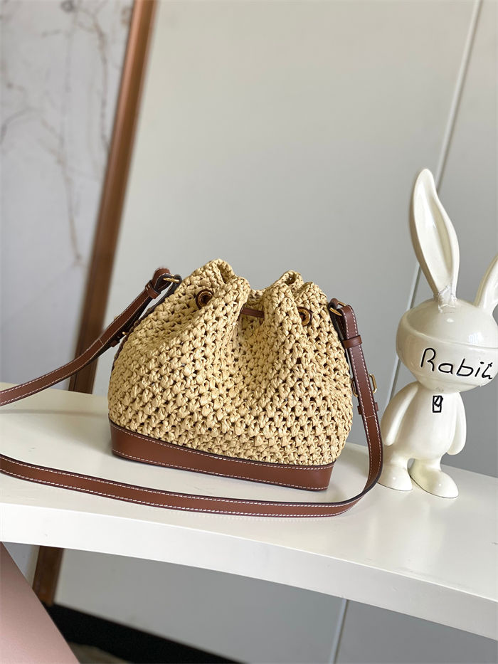 Louis Vuitton Noé BB Natural raffia M24722 High