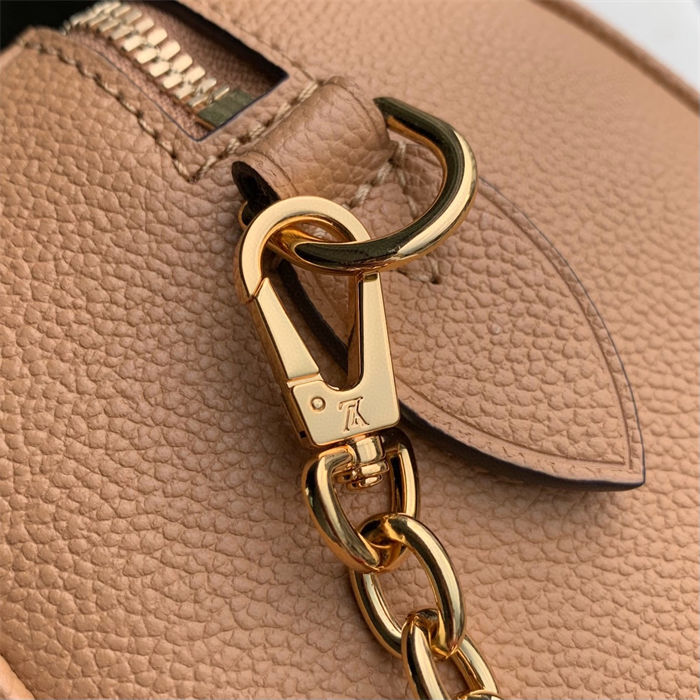 Louis Vuitton SPEEDY BANDOULIÈRE 20 Embossed grained cowhide leather M12713 High