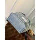 Louis Vuitton Montsouris Backpack Monogram Washed Denim coated canvas M22534 High