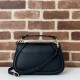 Gucci BLONDIE SMALL TOP HANDLE BAG 815714 Leather Black High