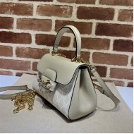 Gucci Horsebit 1955 top handle bag 703848 Leather Beige high