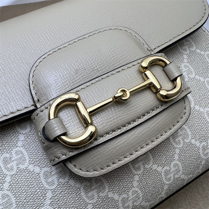 Gucci Horsebit 1955 top handle bag 703848 Leather Beige high