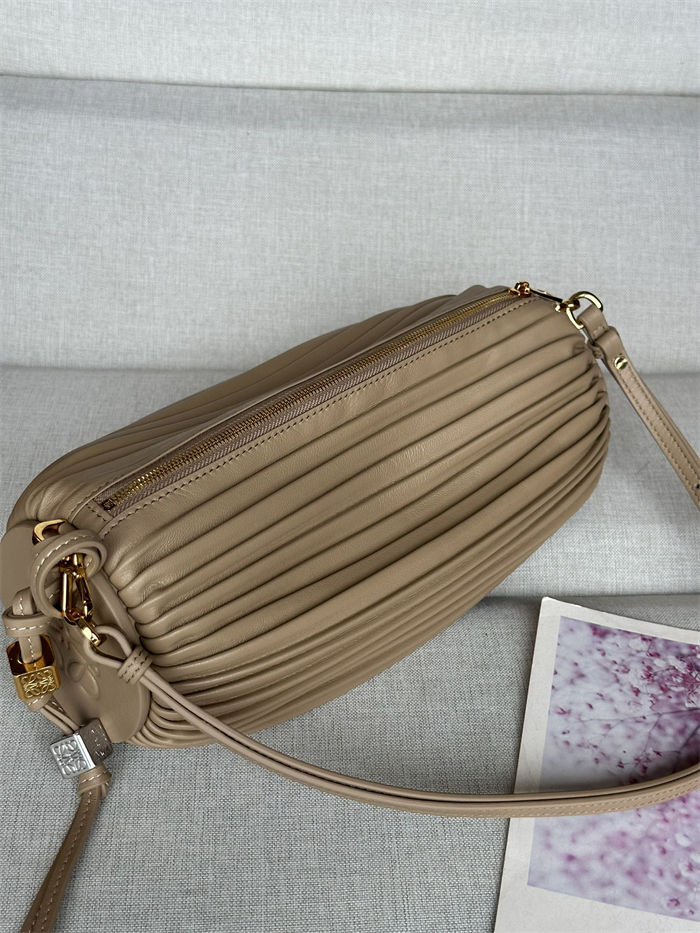 Loewe Bracelet Pouch in pleated nappa High