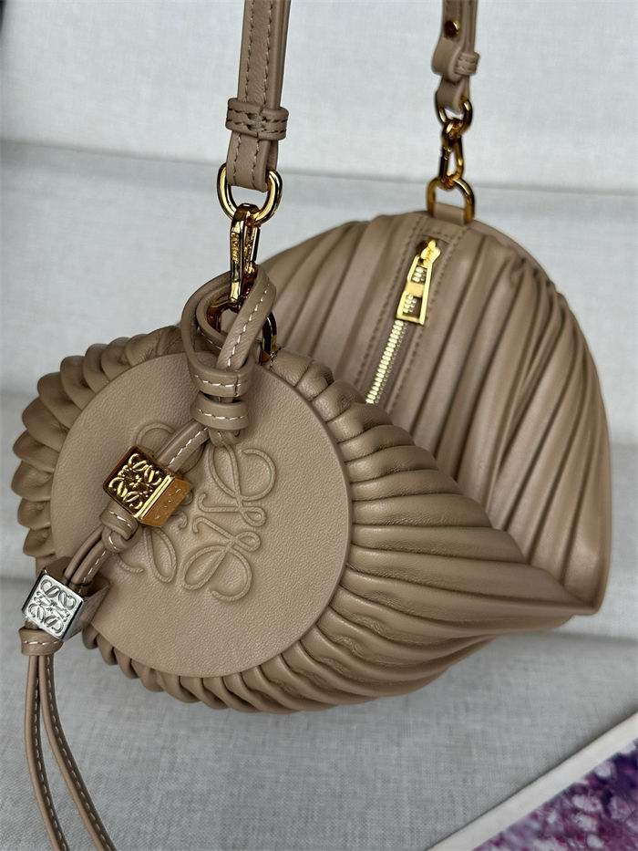 Loewe Bracelet Pouch in pleated nappa High