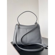 WOMEN'S RODEO MEDIUM HANDBAG smooth calfskin Grey High