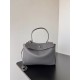 WOMEN'S RODEO SMALL HANDBAG smooth calfskin Grey High