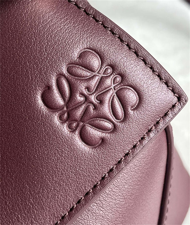 Small Puzzle bag in classic calfskin Dark Burgundy High