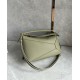 Small Puzzle bag in classic calfskin Eucalyptus Green High