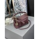 Mini Puzzle bag in classic calfskin Dark Burgundy High