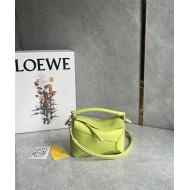 Mini Puzzle bag in classic calfskin Meadow Green High