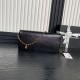 Chanel MAXI CLUTCH BAG AS5182 Grained Shiny Calfskin & Gold-Tone Metal Black High