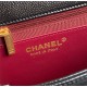 Chanel MAXI CLUTCH BAG AS5182 Grained Shiny Calfskin & Gold-Tone Metal Black High