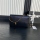 Chanel FLAP BAG AS5180 Grained Shiny Calfskin & Gold-Tone Metal Black High