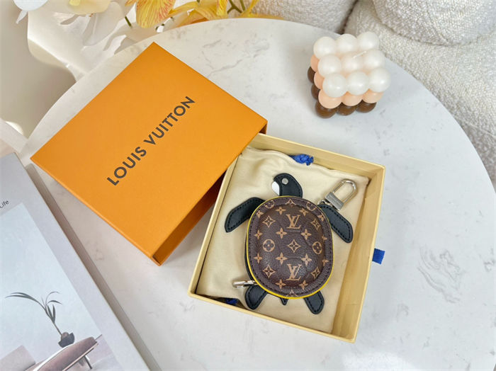 LV Turtle Pouch Bag Charm M01471 15467