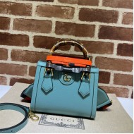 Gucci Diana mini tote bag 702732 Sky Blue High