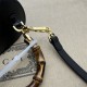 Gucci MINI BAMBOO SHOULDER BAG 760200 Black High