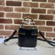 Gucci MINI BAMBOO SHOULDER BAG 760200 Black High