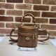 Gucci MINI BAMBOO SHOULDER BAG 760200 Brown High