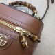 Gucci MINI BAMBOO SHOULDER BAG 760200 Brown High