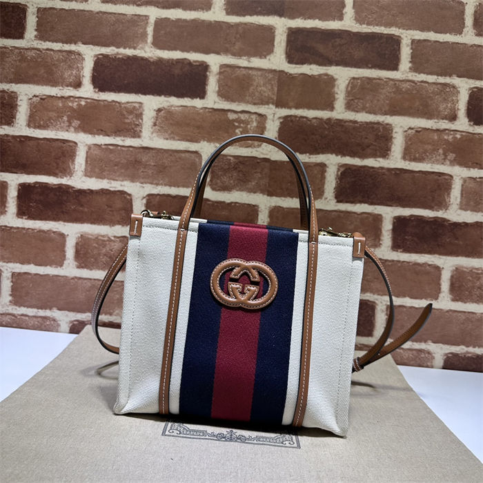 Gucci Interlocking G Tote 22 Bag 727735 High