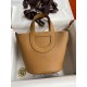 Hermes In-The-Loop 18 Handbag WAX Biscuit Gold-Metal High