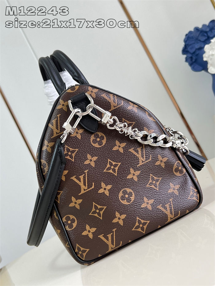 Louis Vuitton Speedy Soft 30 Dark Monogram Coated canvas M12243 High