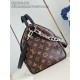 Louis Vuitton Speedy Soft 30 Dark Monogram Coated canvas M12243 High