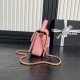 Chanel MINI FLAP BAG WITH TOP HANDLE AS5165 Grained Calfskin Pink High