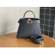 PEEKABOO SMALL ostrich leather bag High