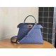 PEEKABOO SMALL ostrich leather bag High