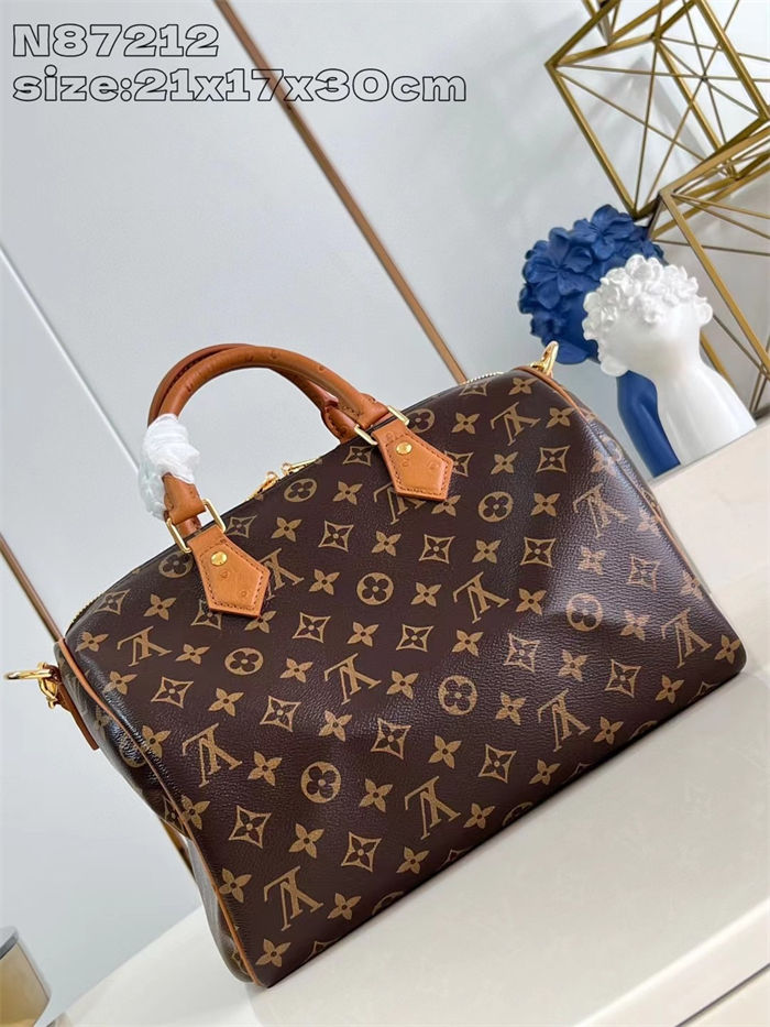 Louis Vuitton Speedy Soft 30 Boho Monogram Coated canvas N87212 High