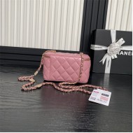 Chanel Vanity with Chain AP4301 Lambskin Pink High