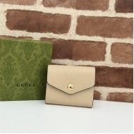 Gucci GG MEDIUM WALLET 772793 Beige high