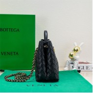 Small Andiamo Chain Top handle bag Black High