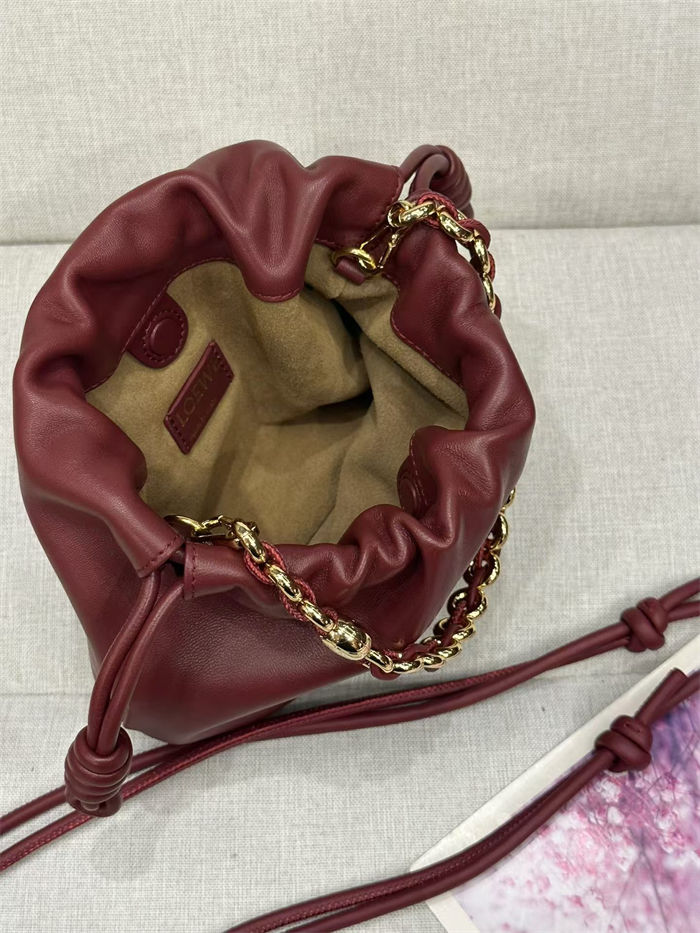 Flamenco Purse Mini bag in mellow nappa lambskin High