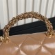 Chanel MINI FLAP BAG WITH TOP HANDLE AS5032 Shiny Lambskin Nude A