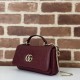 Gucci GG MILANO MINI TOP HANDLE BAG 806017 GG Puffy Leather High