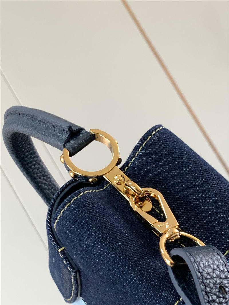 Louis Vuitton CAPUCINES MINI Denim M59268 High