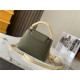 Louis Vuitton CAPUCINES MINI Taurillon Olive/Beige M59709 High