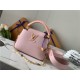 Louis Vuitton CAPUCINES MINI Taurillon Pink M80239 High