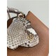 Louis Vuitton CAPUCINES BB Taurillon/Python Camel M80741 High