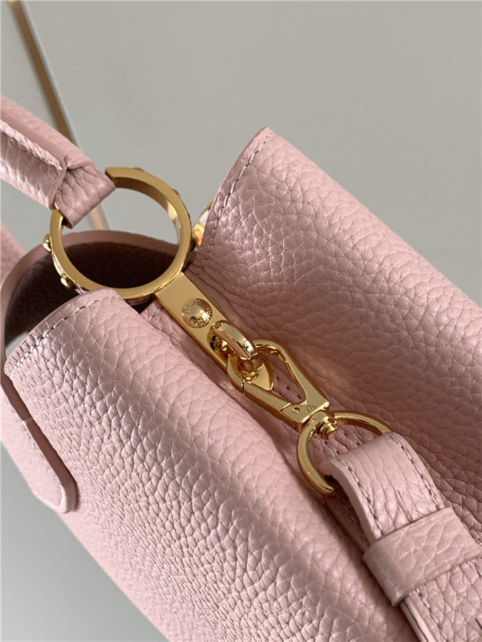 Louis Vuitton CAPUCINES BB Taurillon Pink M59597 High