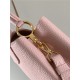 Louis Vuitton CAPUCINES BB Taurillon Pink M59597 High